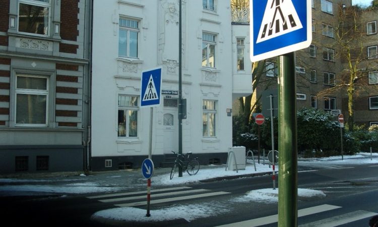 Pedestrian crossing